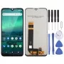 Pantalla LCD y montaje completo de digitalizador para Nokia 1.3 TA-1216 TA-1205 (Negro)